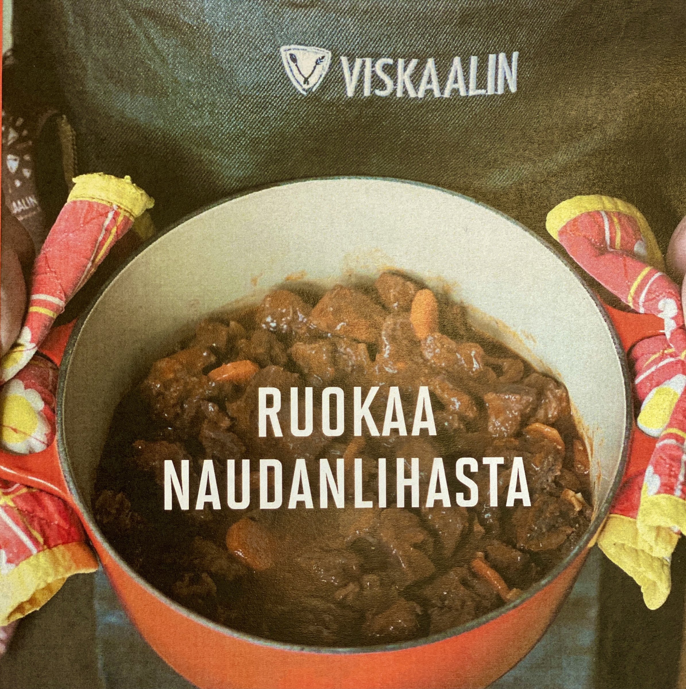 TILAA Ruokaa Naudanlihasta keittokirja Viskaalin
