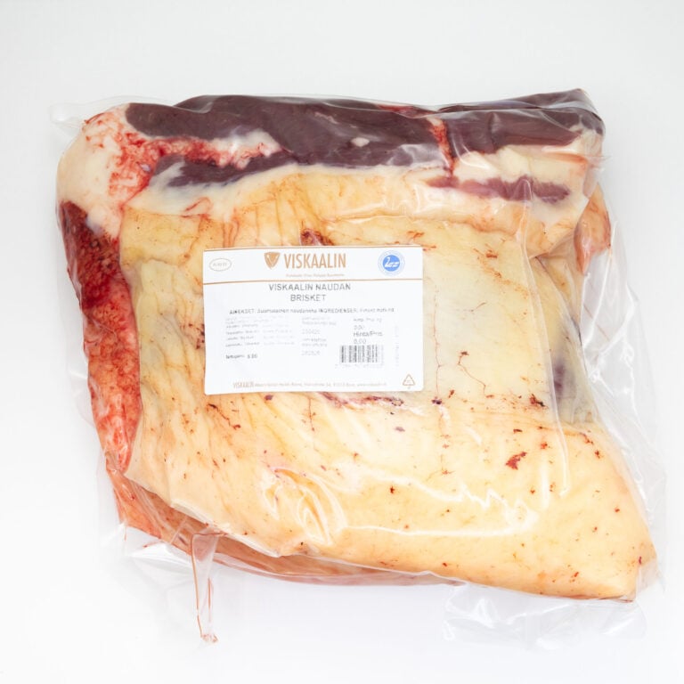 Naudan rinta makurasvalla (brisket), kokonainen, n. 5 kg